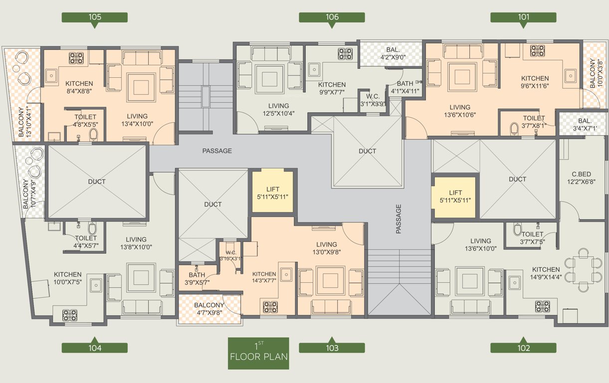 Images for Cluster Plan of Jay Ganesh Royal Bliss