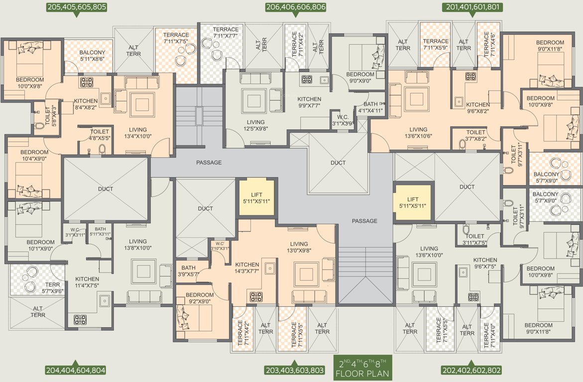 Images for Cluster Plan of Jay Ganesh Royal Bliss