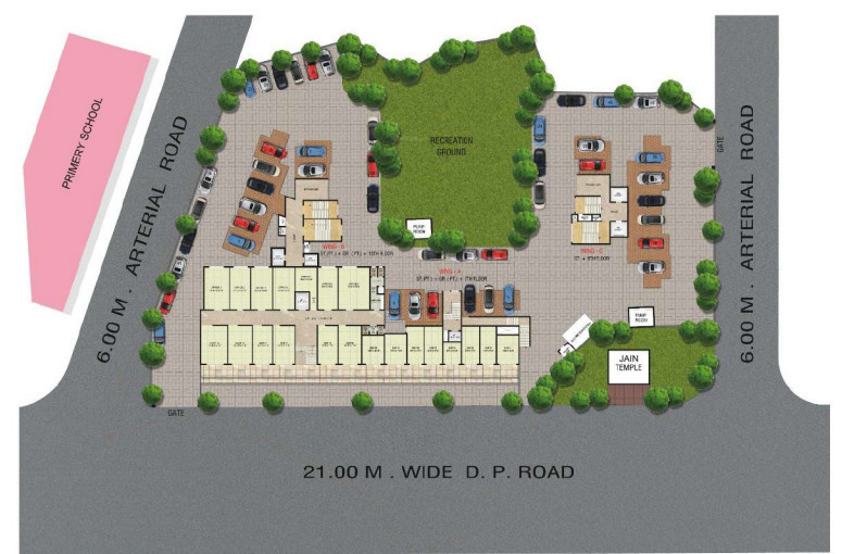 chanakya b wing Master Plan