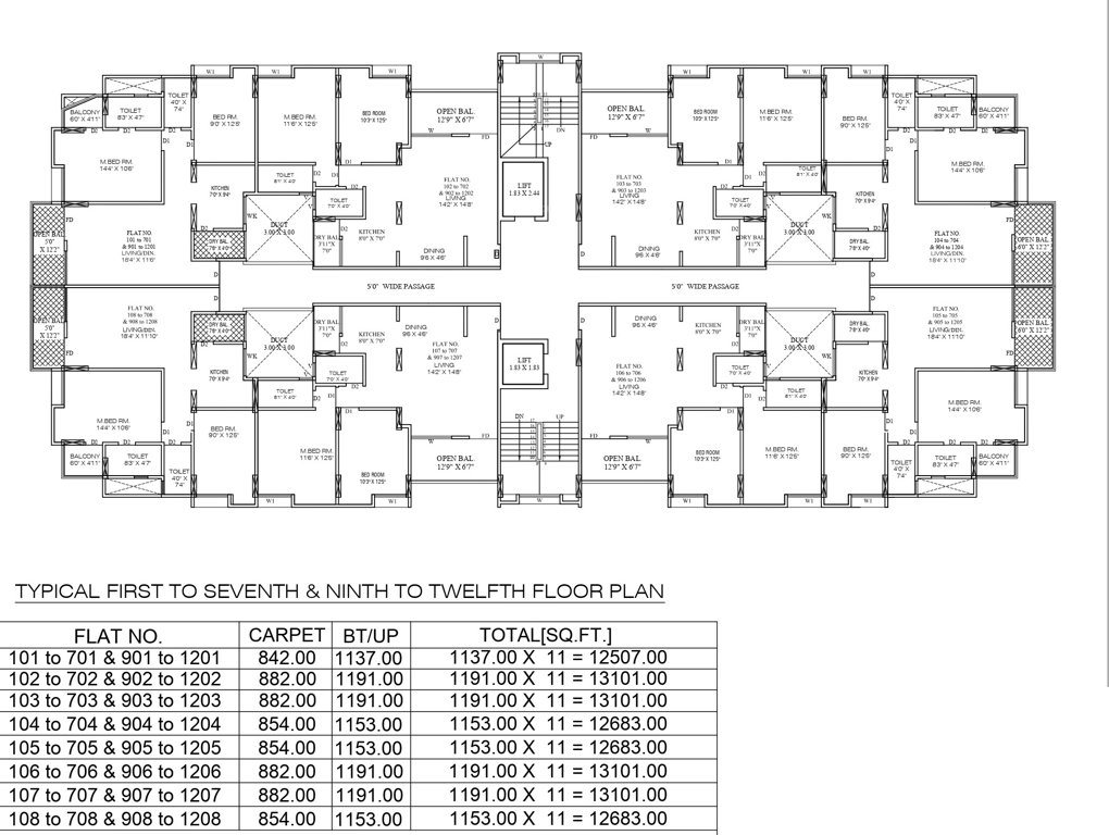  ng rathi palmnest g tower ultima G Cluster Plan