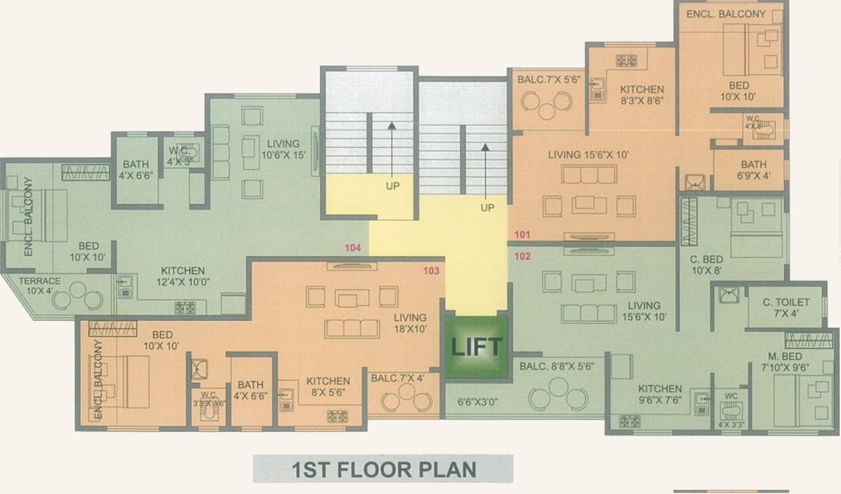 Images for Cluster Plan of Tirupati Forest Villa
