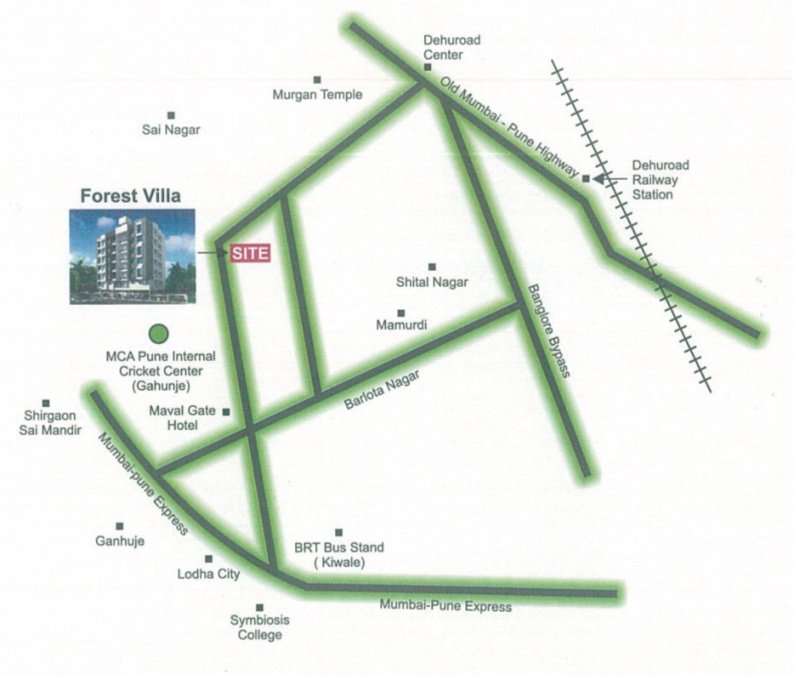 Images for Location Plan of Tirupati Forest Villa