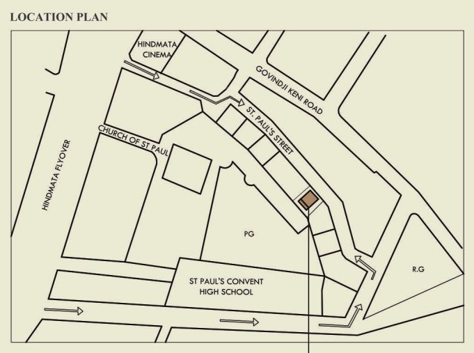  shantadurga Location Plan
