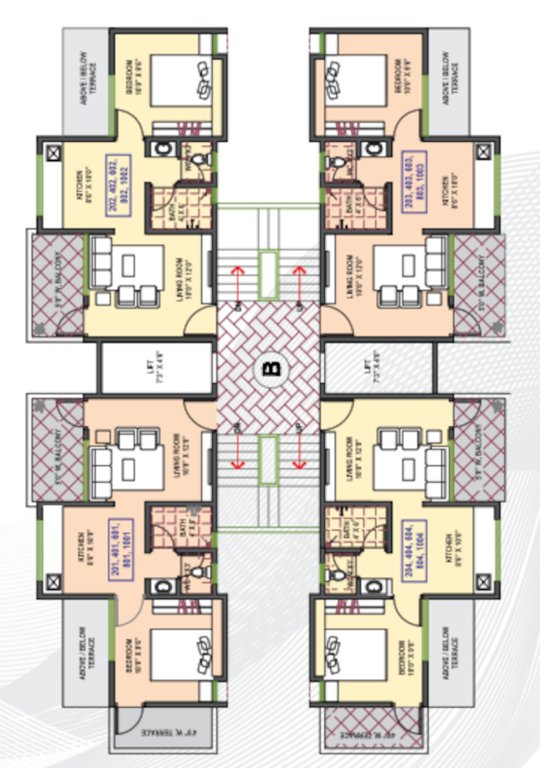  infinity B Cluster Plan