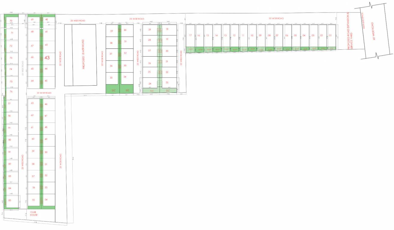  sunshine signature Layout Plan