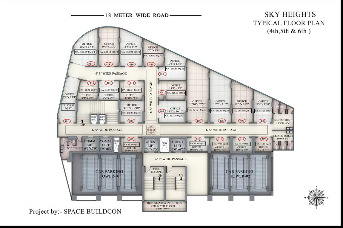  sky heights Sky Heights Cluster Plan