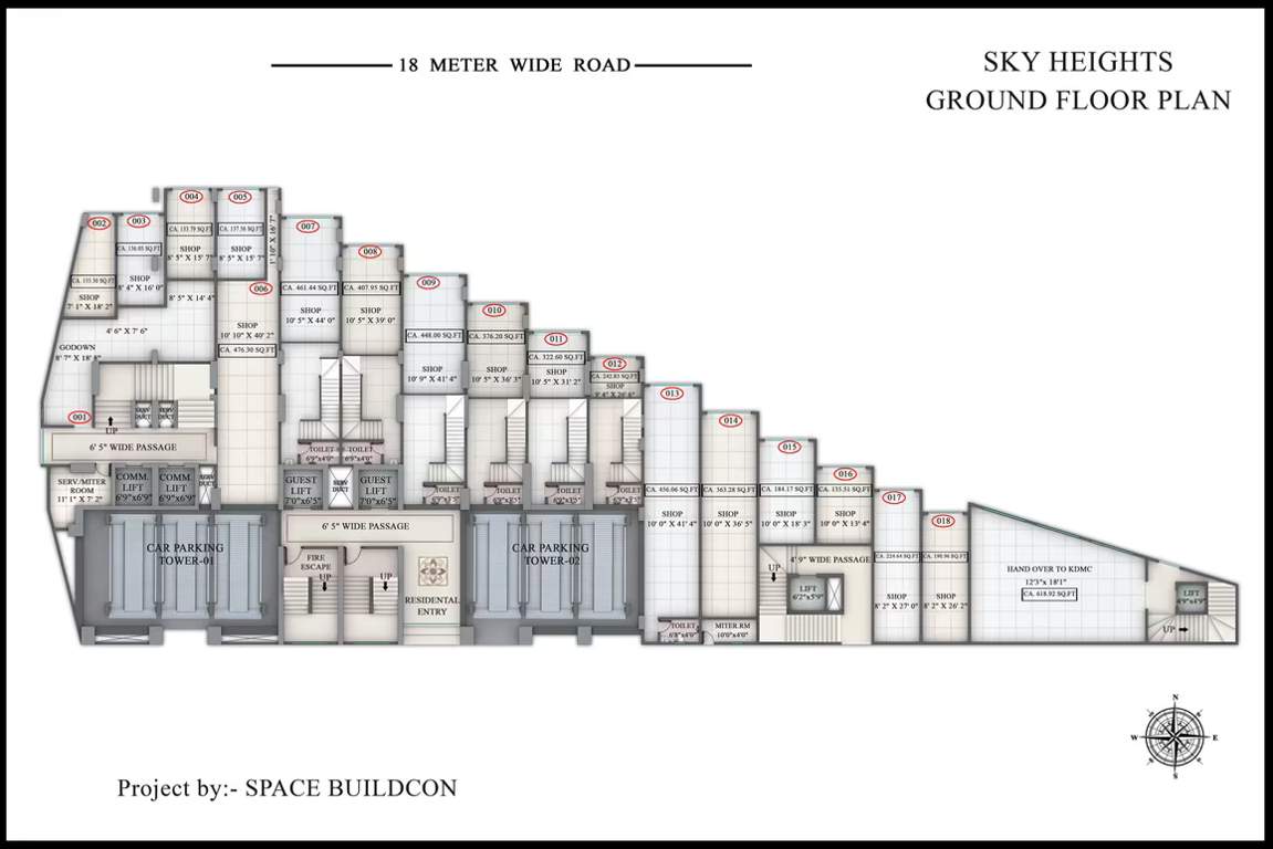  sky heights Sky Heights Cluster Plan