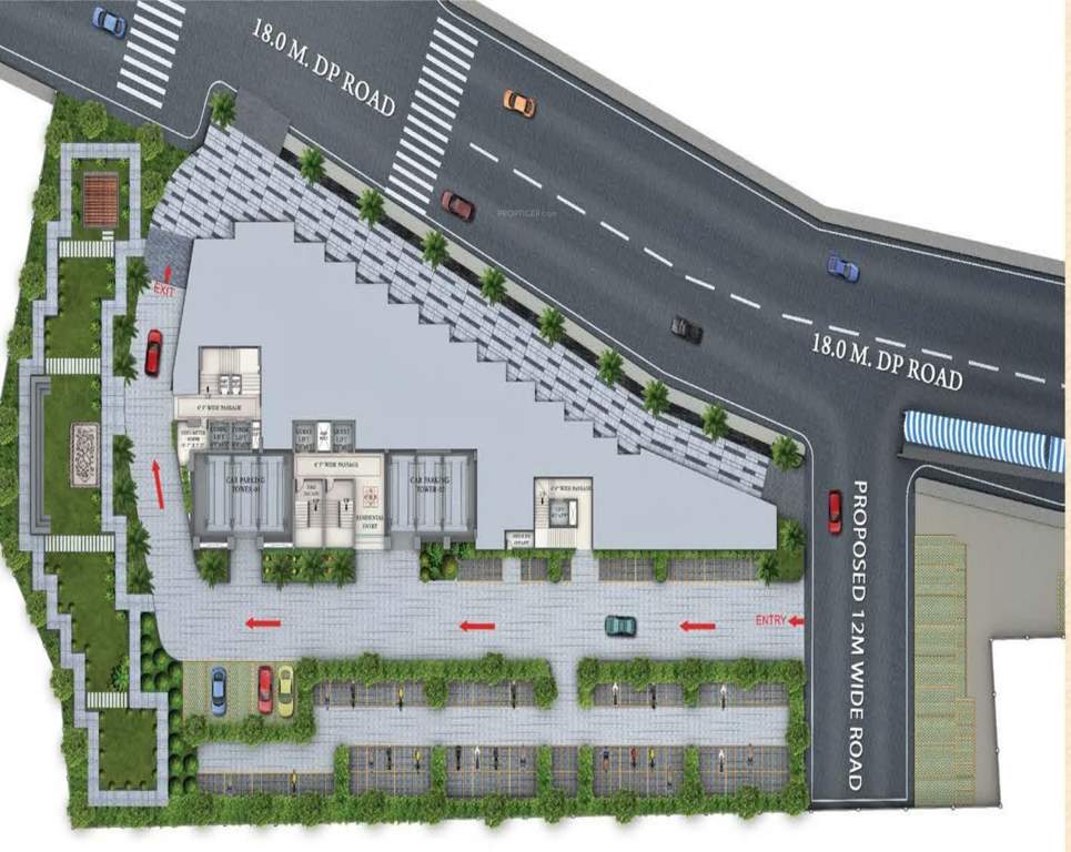  sky heights Layout Plan