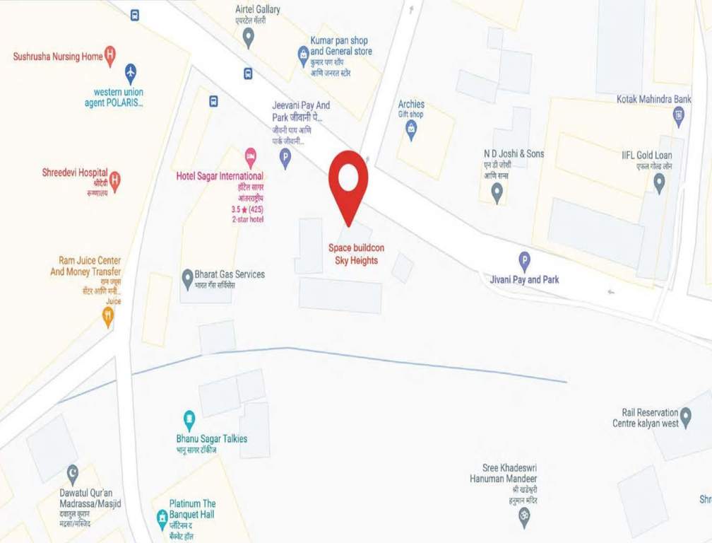  sky heights Location Plan