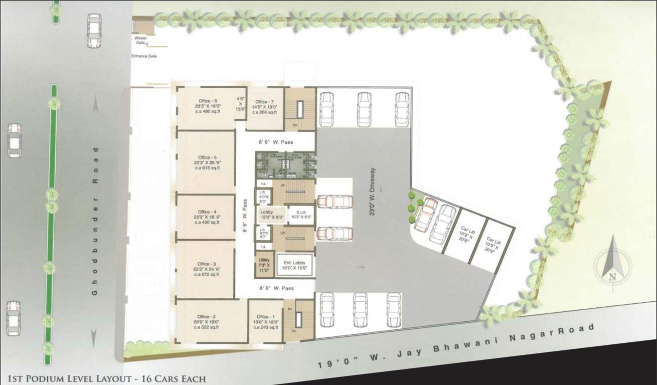  ambar Images for Cluster Plan of Vedant Ambar