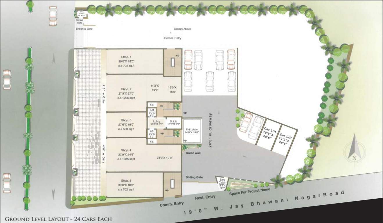  ambar Images for Cluster Plan of Vedant Ambar
