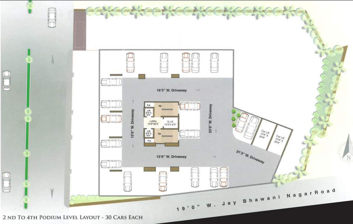  ambar Images for Cluster Plan of Vedant Ambar