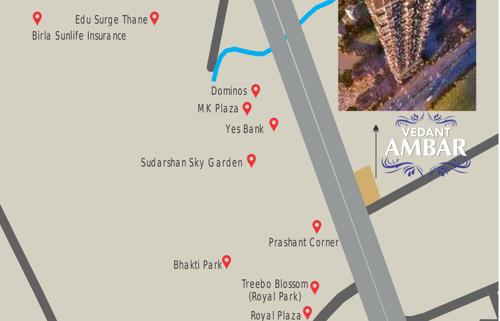  ambar Images for Location Plan of Vedant Ambar