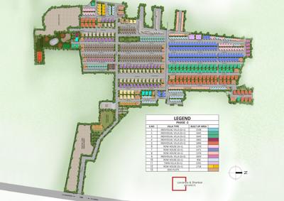 Images for Master Plan of Alliance Humming Gardens Villas