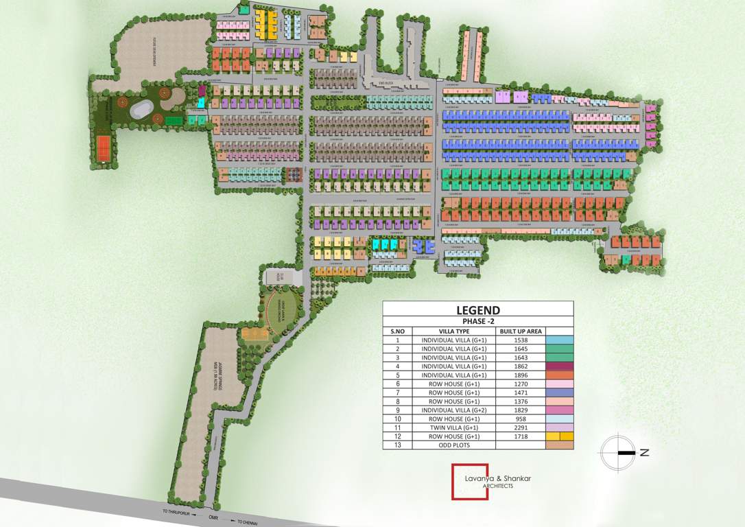 Images for Master Plan of Alliance Humming Gardens Villas