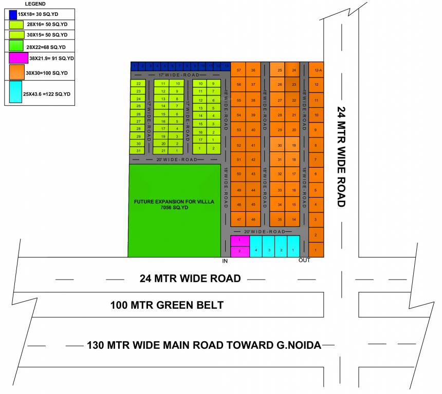 Images for Layout Plan of STH Hardik Greens