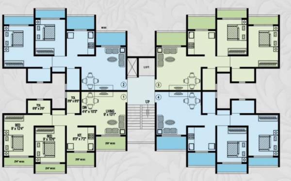  sky-city-phase-2 Purvanchal Cluster Plan