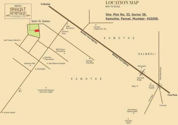 Images for Location Plan of Parth Bhagat Heritage