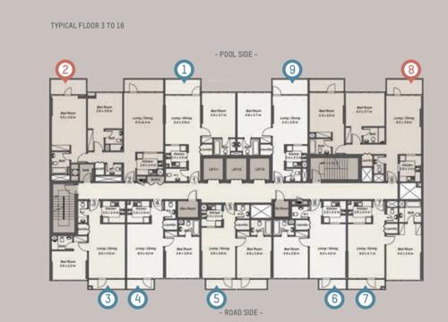  la-riviera-apartments La Riviera Apartments Cluster Plan