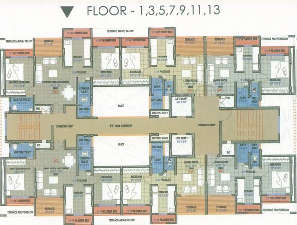 Images for Cluster Plan of Vivaan Yashodarshan Residency