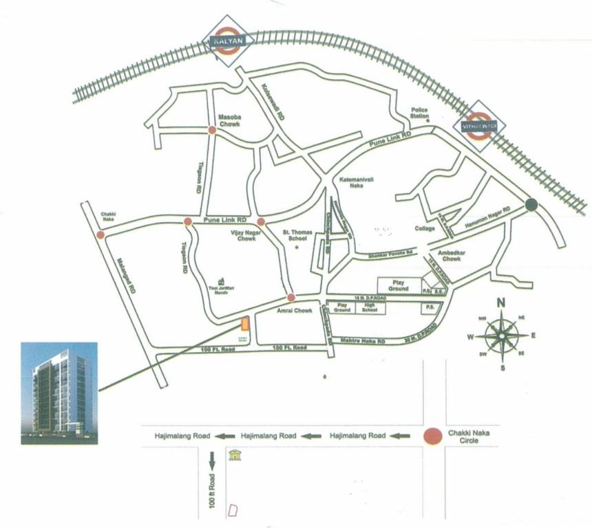 Images for Location Plan of Vivaan Yashodarshan Residency