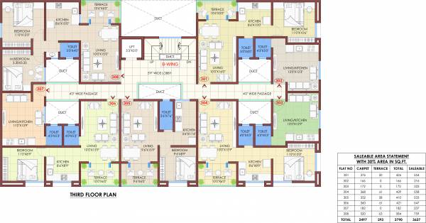 Images for Cluster Plan of Panchratna B Wing