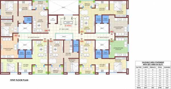 Images for Cluster Plan of Panchratna B Wing