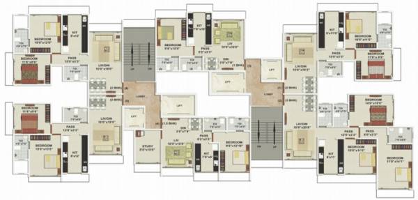 Images for Cluster Plan of Kabra Divine Towers