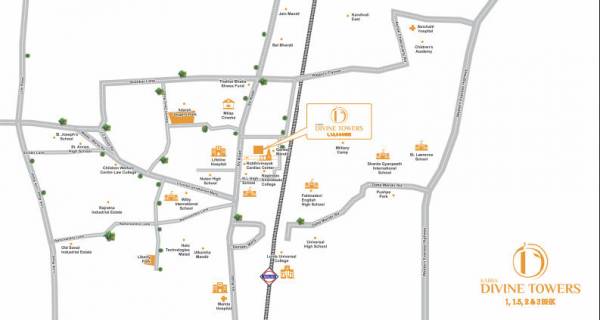Images for Location Plan of Kabra Divine Towers
