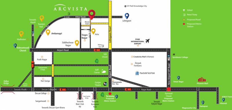 Images for Location Plan of Chaitanya Arc Vista Phase 2