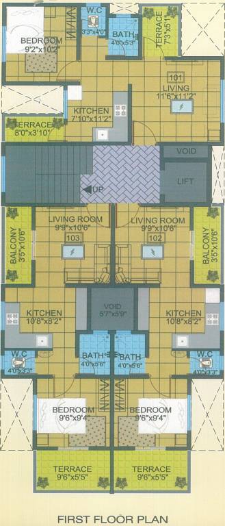 Images for Cluster Plan of D B Aadiraj Heights