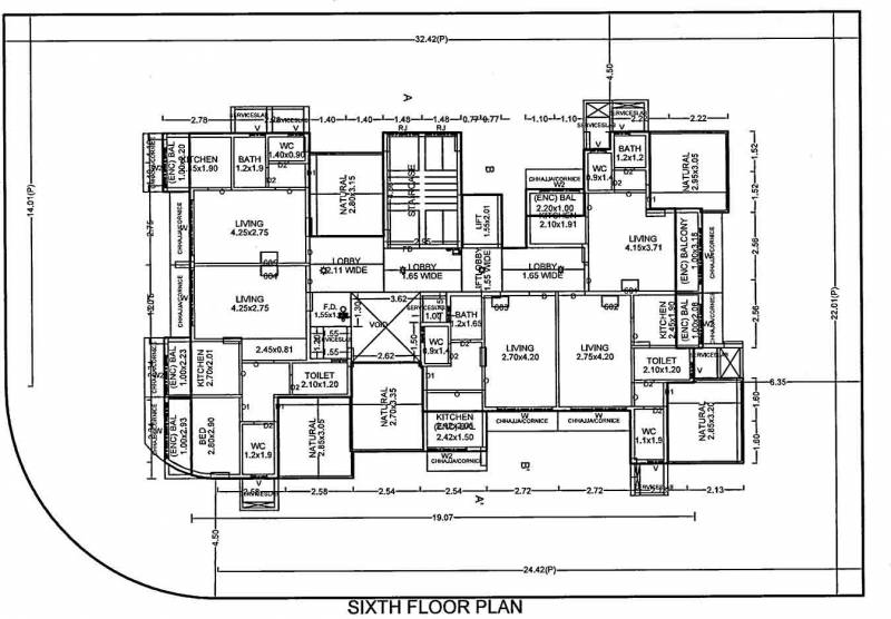 Images for Cluster Plan of Krishna Apartment