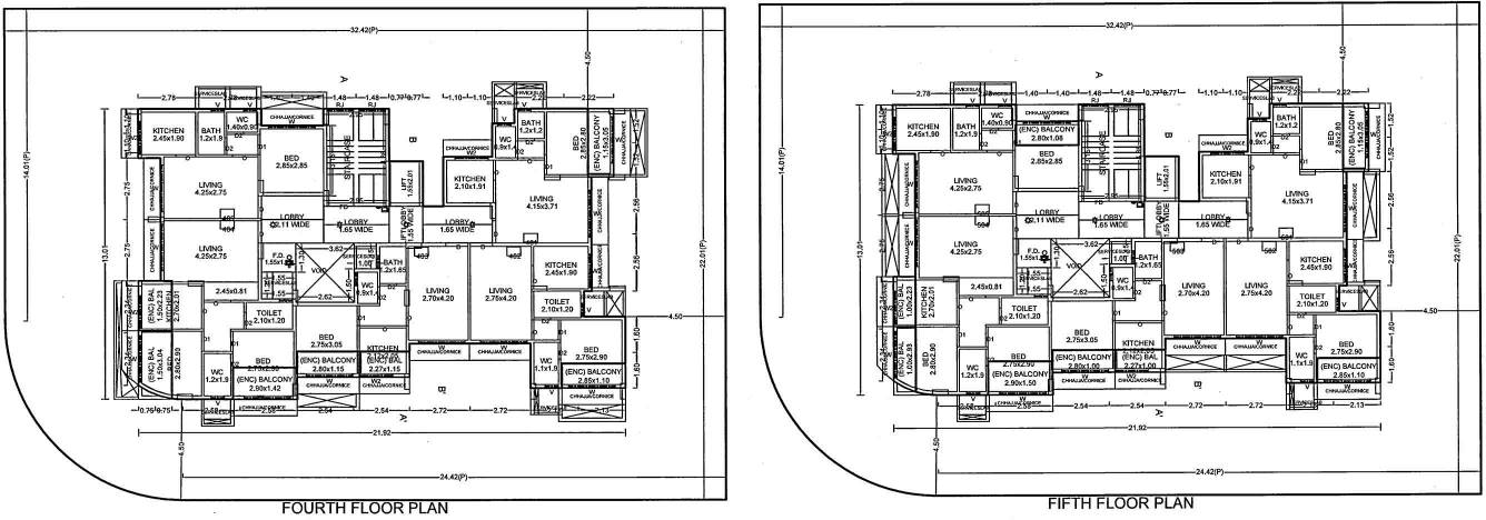Images for Cluster Plan of Krishna Apartment
