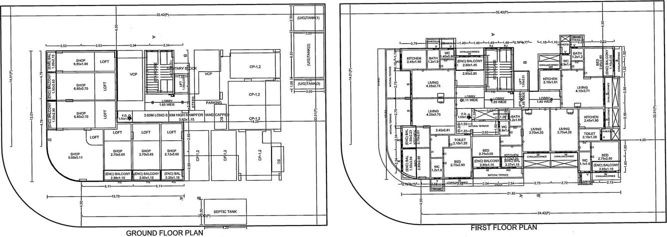 Images for Cluster Plan of Krishna Apartment