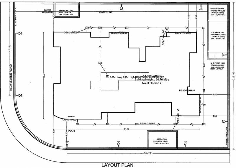 Images for Layout Plan of Krishna Apartment