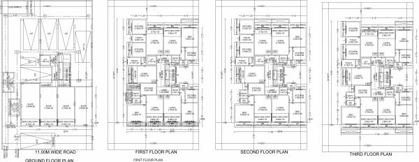 Images for Cluster Plan of Hare Krishna Silver Palace