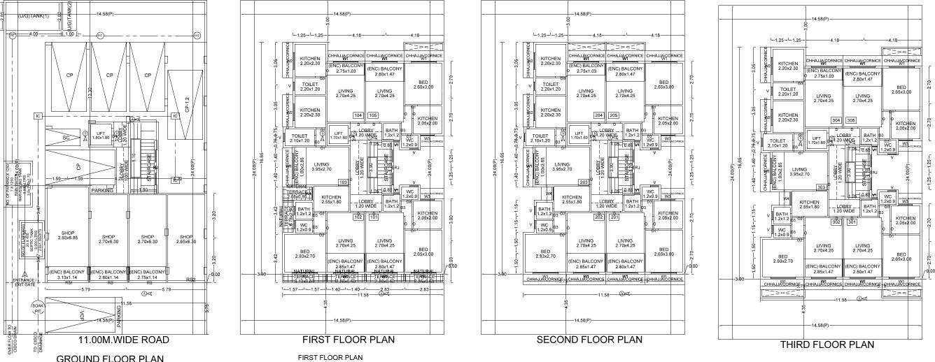 Images for Cluster Plan of Hare Krishna Silver Palace