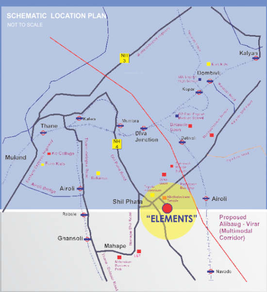  elements-building-b-vayu Location Plan