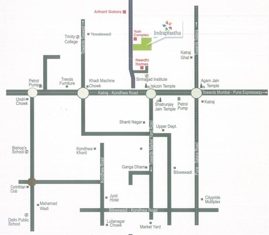 Images for Location Plan of Indraprastha Indraprastha