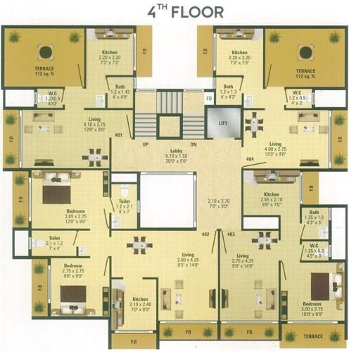 Images for Cluster Plan of Shreyas Shreyas Apartment