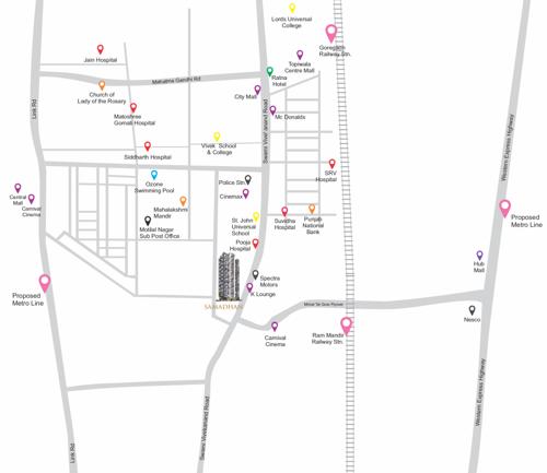  samadhan Images for Location Plan of Asshna Samadhan