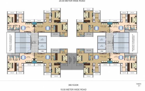  amrut-garden Amrut Garden Cluster Plan