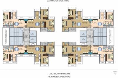  amrut-garden Amrut Garden Cluster Plan