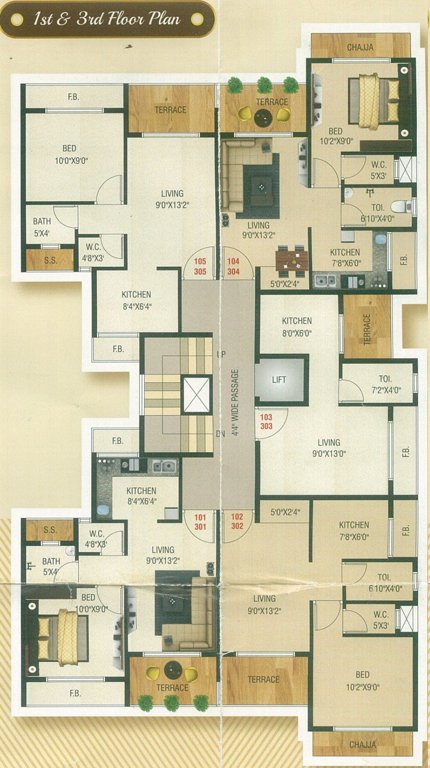 Images for Cluster Plan of Abri Nest