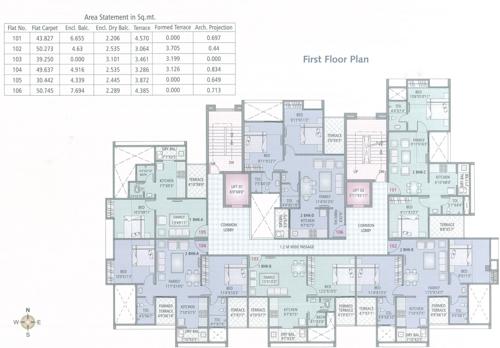 Images for Cluster Plan of Pride Galaxy Apartment