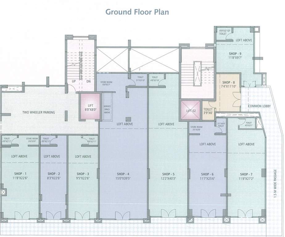 Images for Cluster Plan of Pride Galaxy Apartment