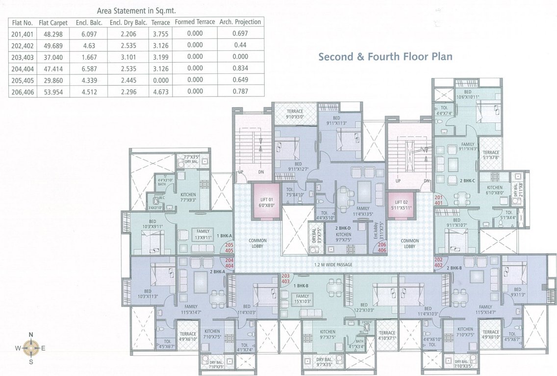 Images for Cluster Plan of Pride Galaxy Apartment