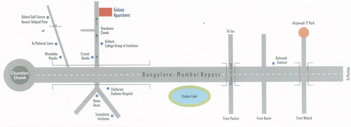 Images for Location Plan of Pride Galaxy Apartment