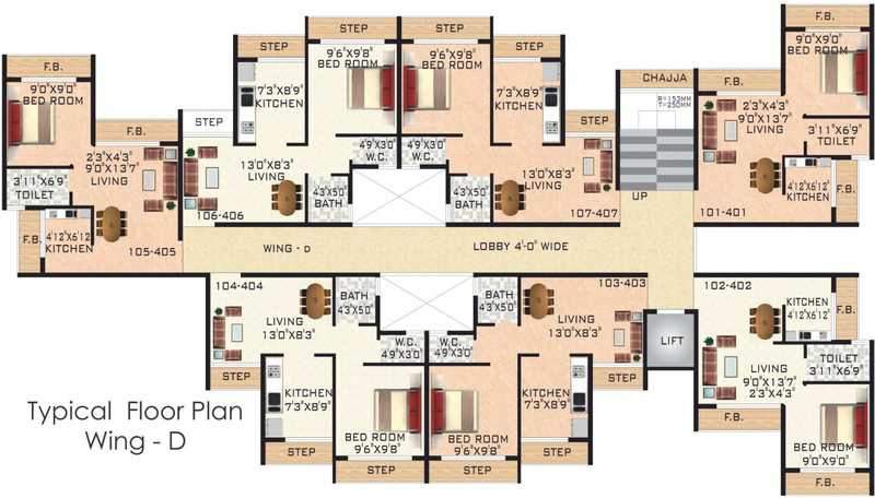  park Royal Park A Wing Cluster Plan
