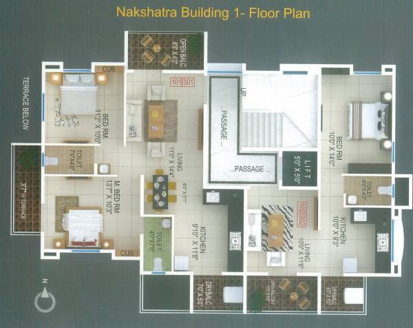Images for Cluster Plan of Kalyani Nakshatra